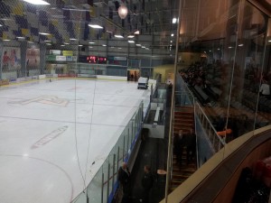 After the game at Nanaimo Ice Center